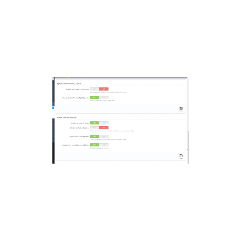 Whatsapp contact