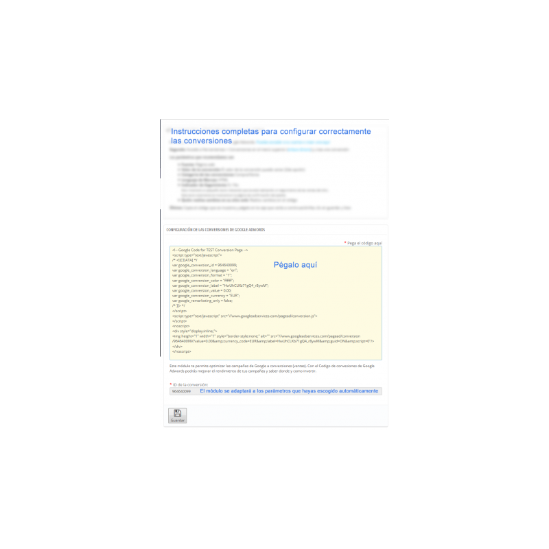 Google Ads Conversion-Tracking für PrestaShop (ehemals AdWords)
