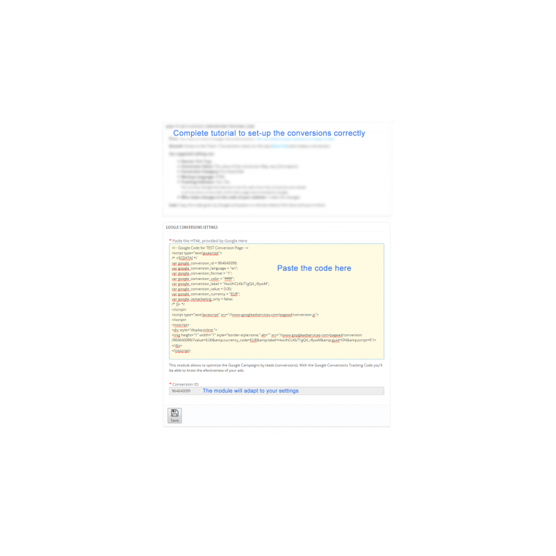 Google Ads Conversietracking voor PrestaShop (voorheen AdWords)