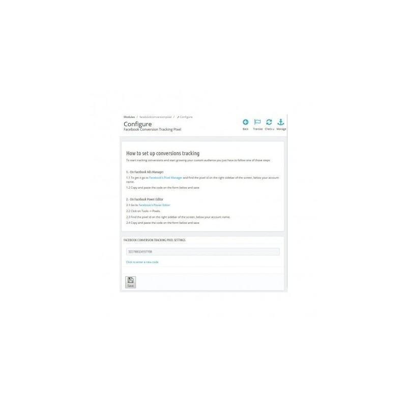 Pixel de Conversion + Audiences Personnalisées