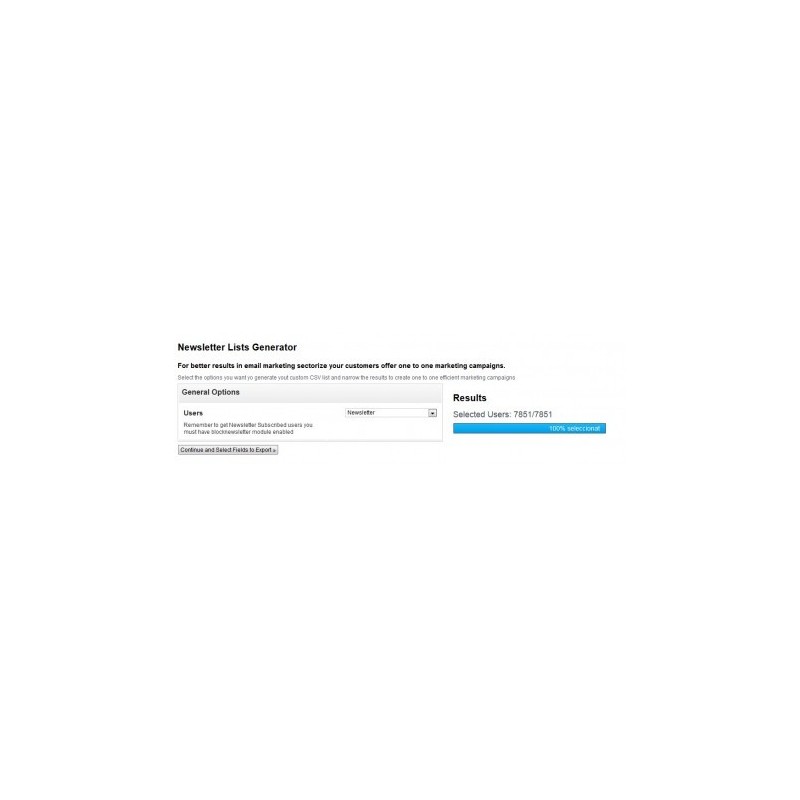 Smart CSV Export for PrestaShop