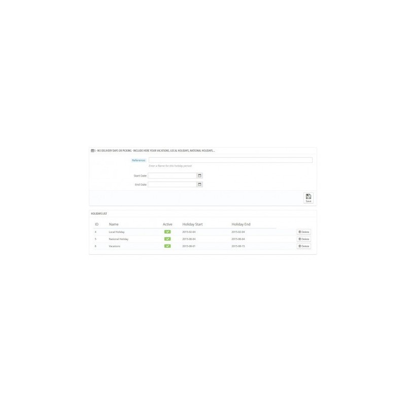 Estimated Delivery V3 - Module for PrestaShop