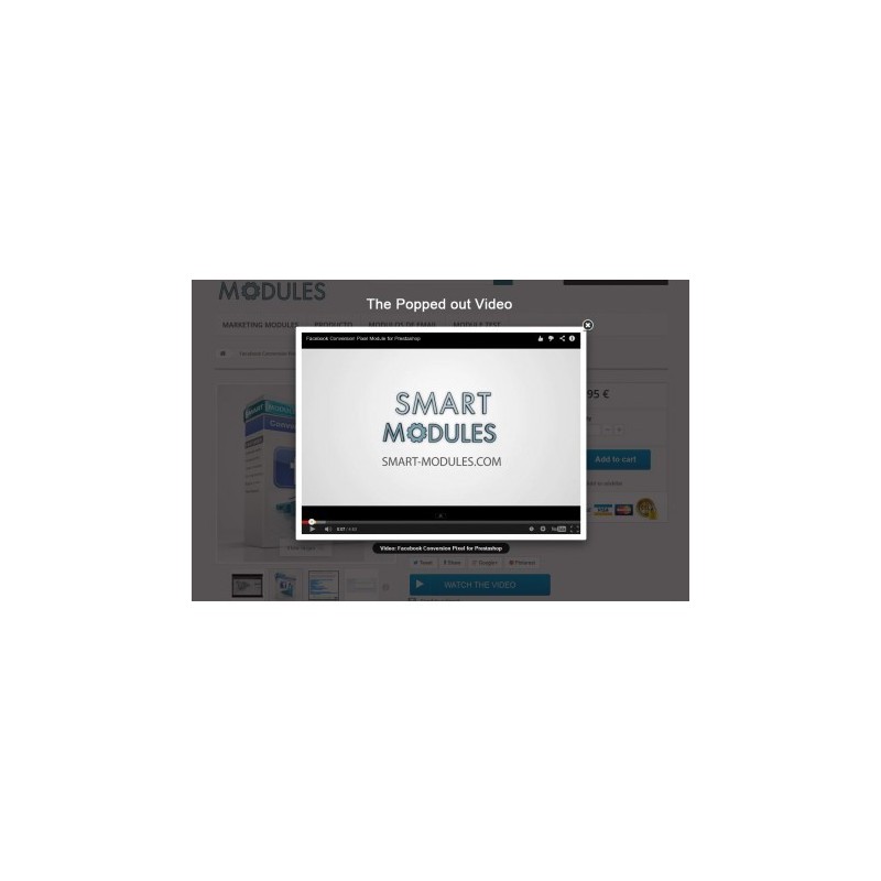 Produktvideos: YouTube- und Vimeo-Modul für PrestaShop
