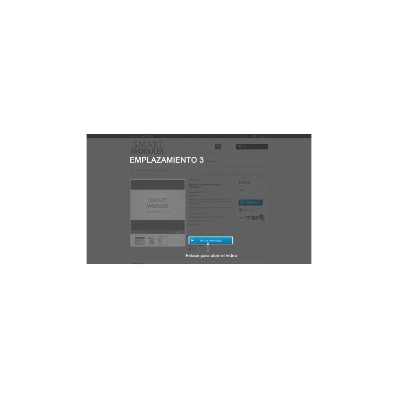 Módulo Vídeos de Youtube o Vimeo en tu producto para Prestashop